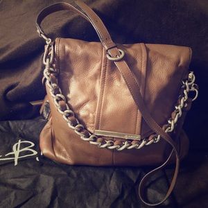 B. Makowsky Genuine Leather Crossbody bag